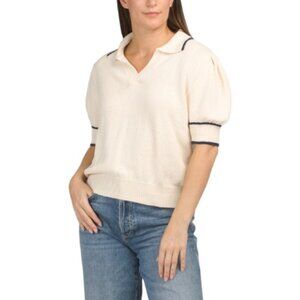 JOHNNIE-O Gigi Collared Sweater